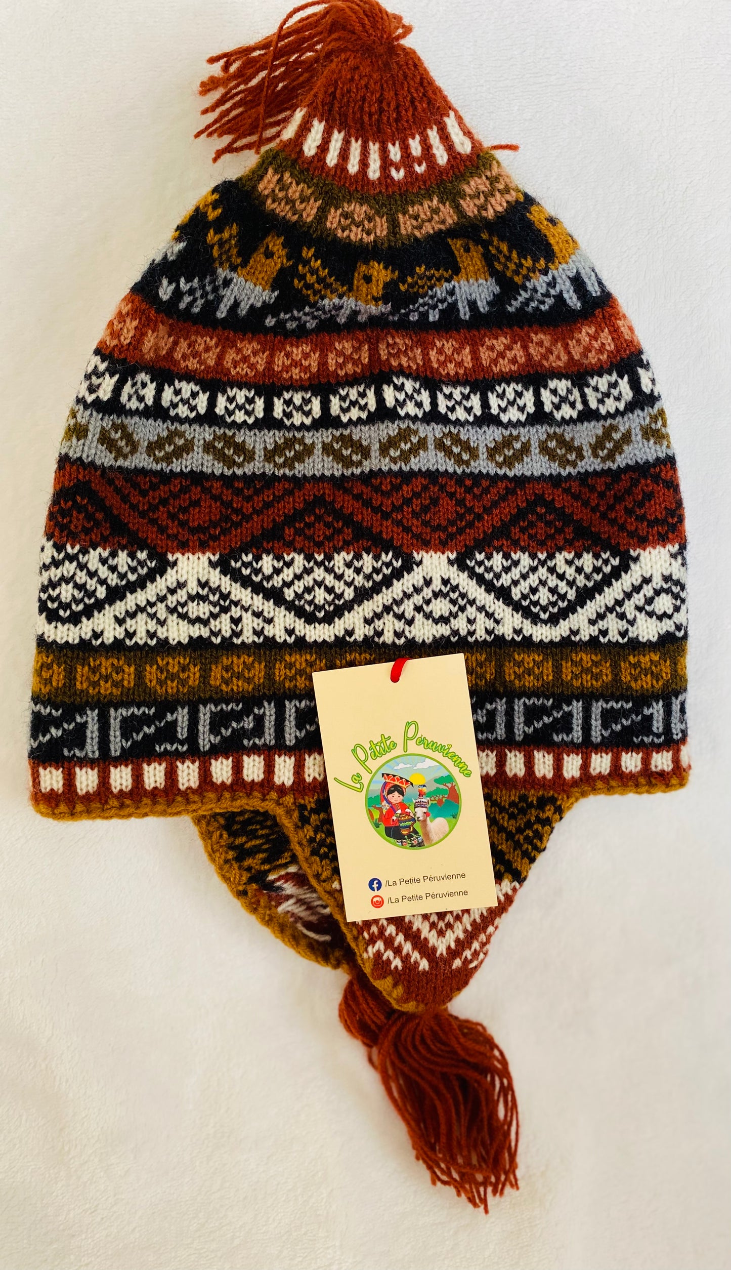 Bonnet Péruvien ou Chullo