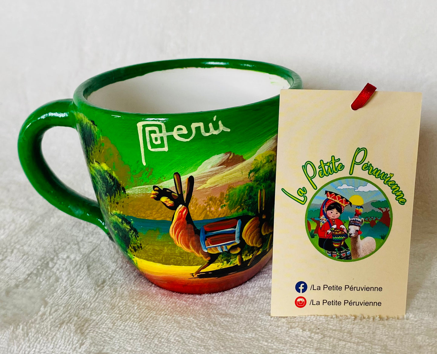 Tasses en Céramique de Paysages Andins