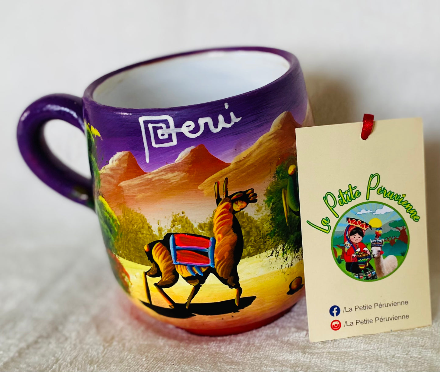 Tasses en Céramique de Paysages Andins