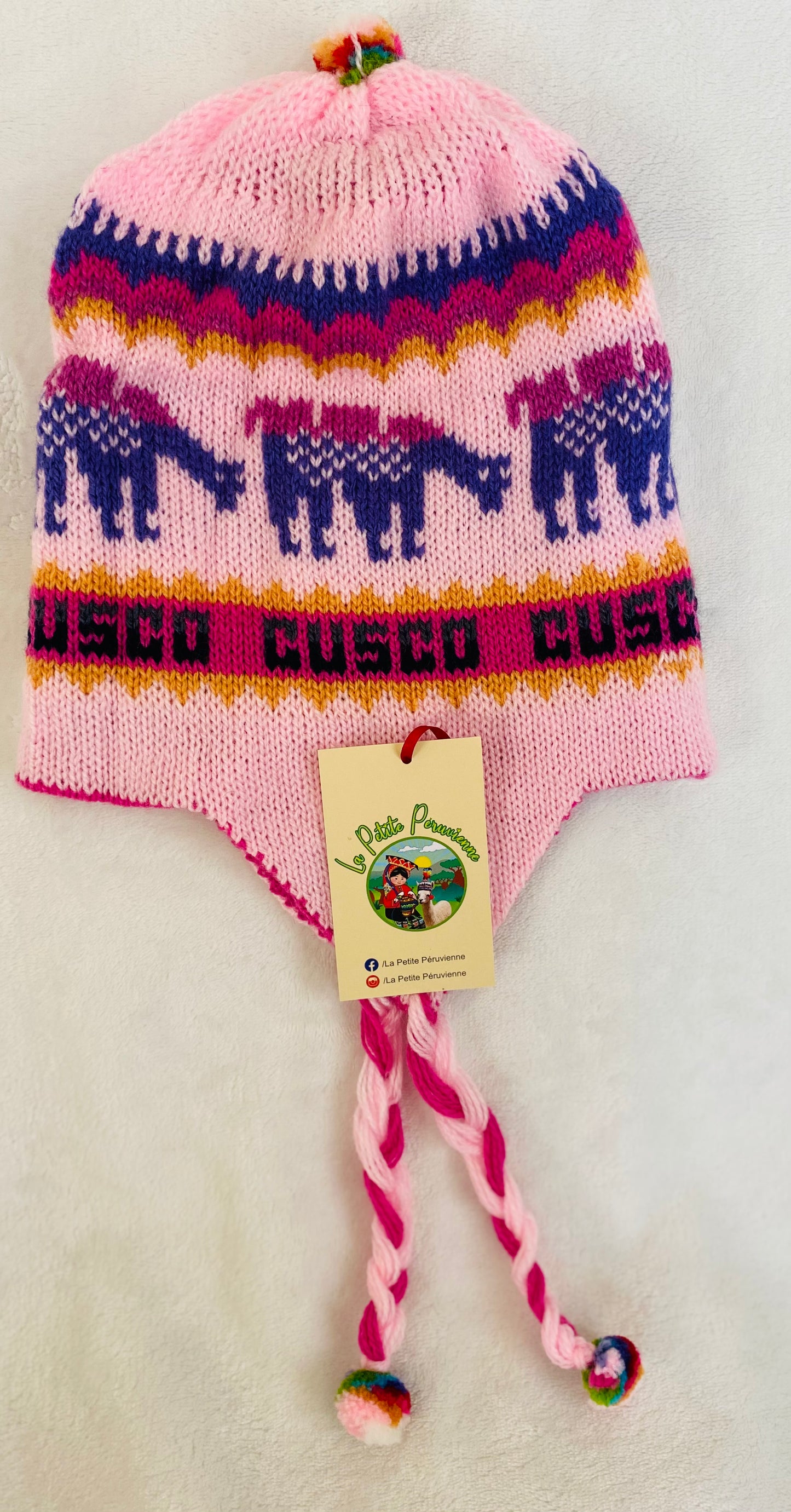 Bonnet Péruvien Réversible - Enfant