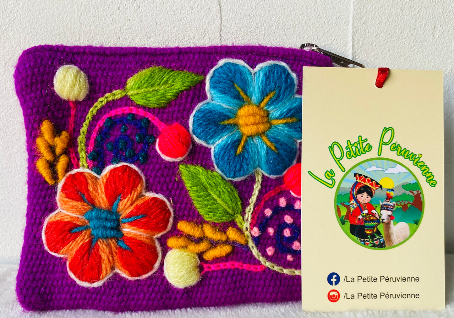 Porte-Monnaie Brodé