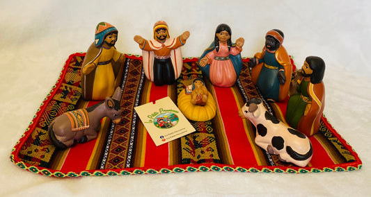 Sanctuaire Noël en Céramique